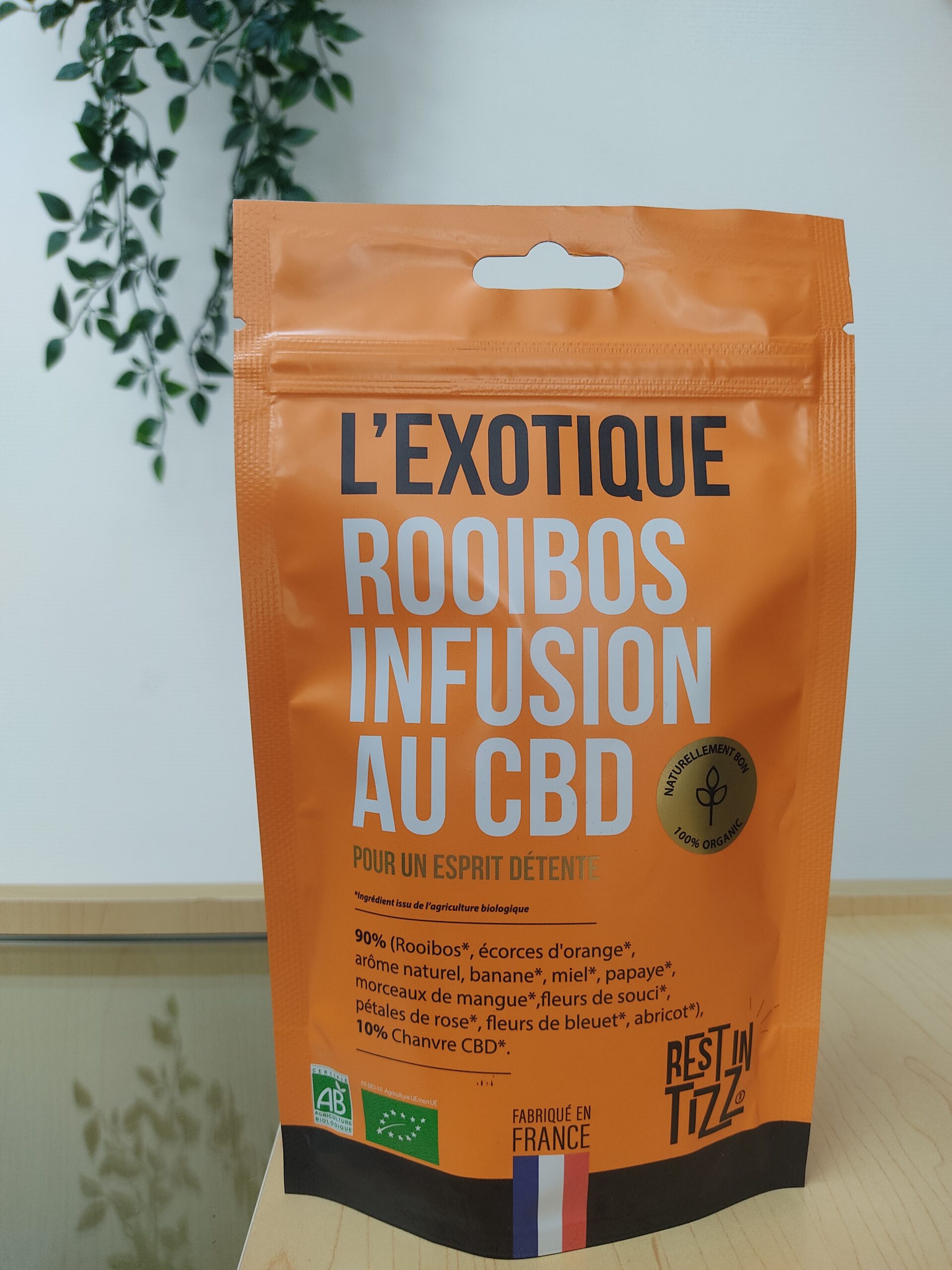 l'exo recto Tisane CBD