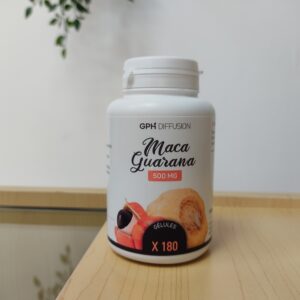 Maca-Guarana 500mg 180 gélules